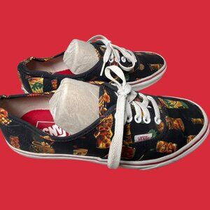 Vans Hoffman Tiki Pineapple Canvas Sneakers Women’s Size 9 Black